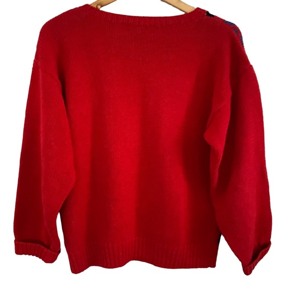 Vintage Windowpane Carroll Reed Seasons Sweater Size Small - Picture 5 of 7